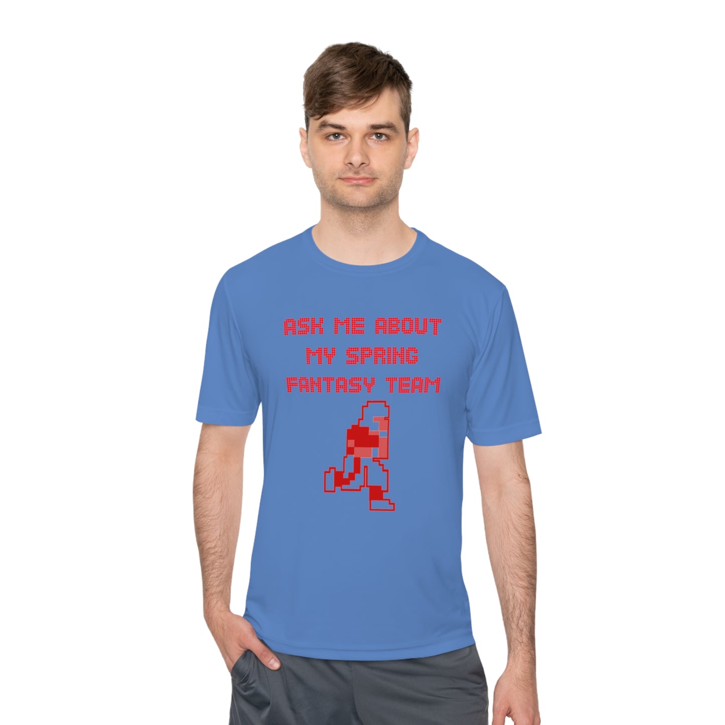 Ask About my Spring Fantasy Team - City Edition - Unisex Moisture Wicking Tee