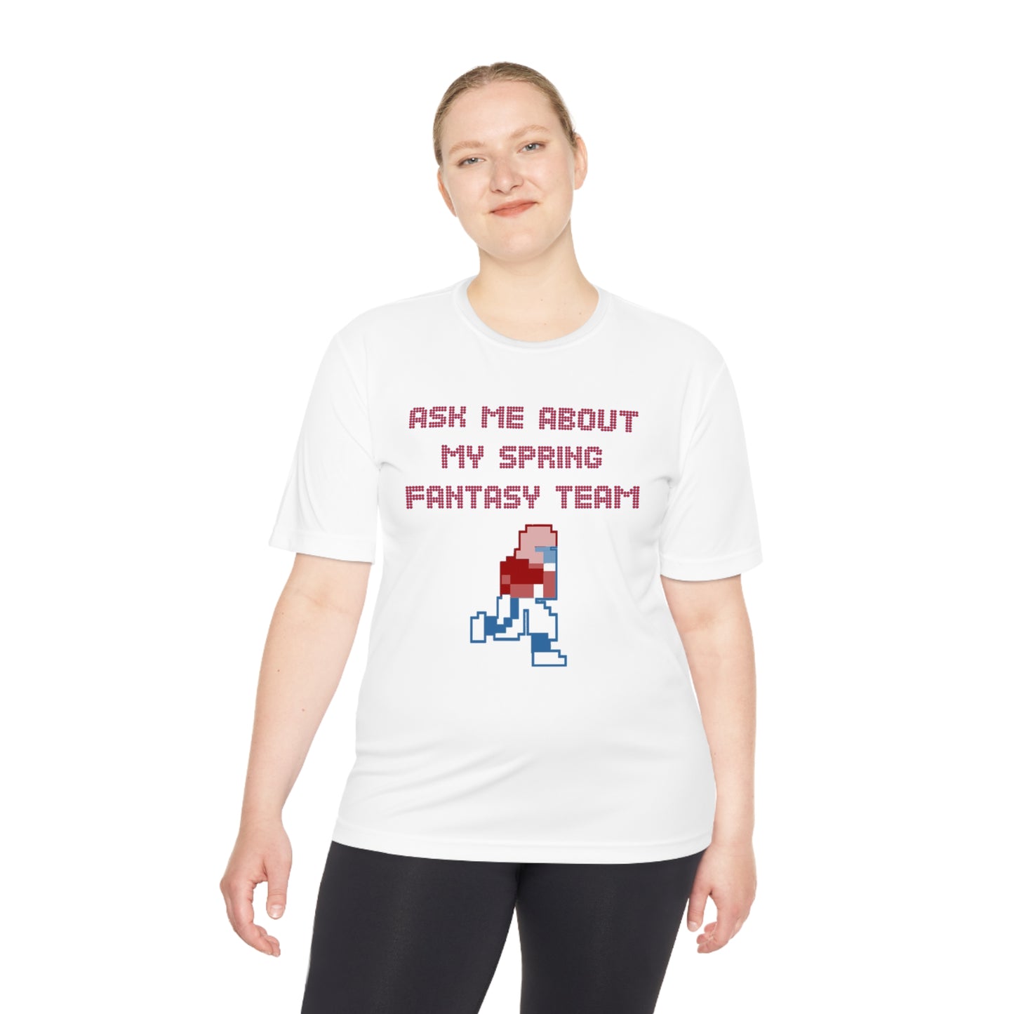 Ask About my Spring Fantasy Team - City Edition - Unisex Moisture Wicking Tee