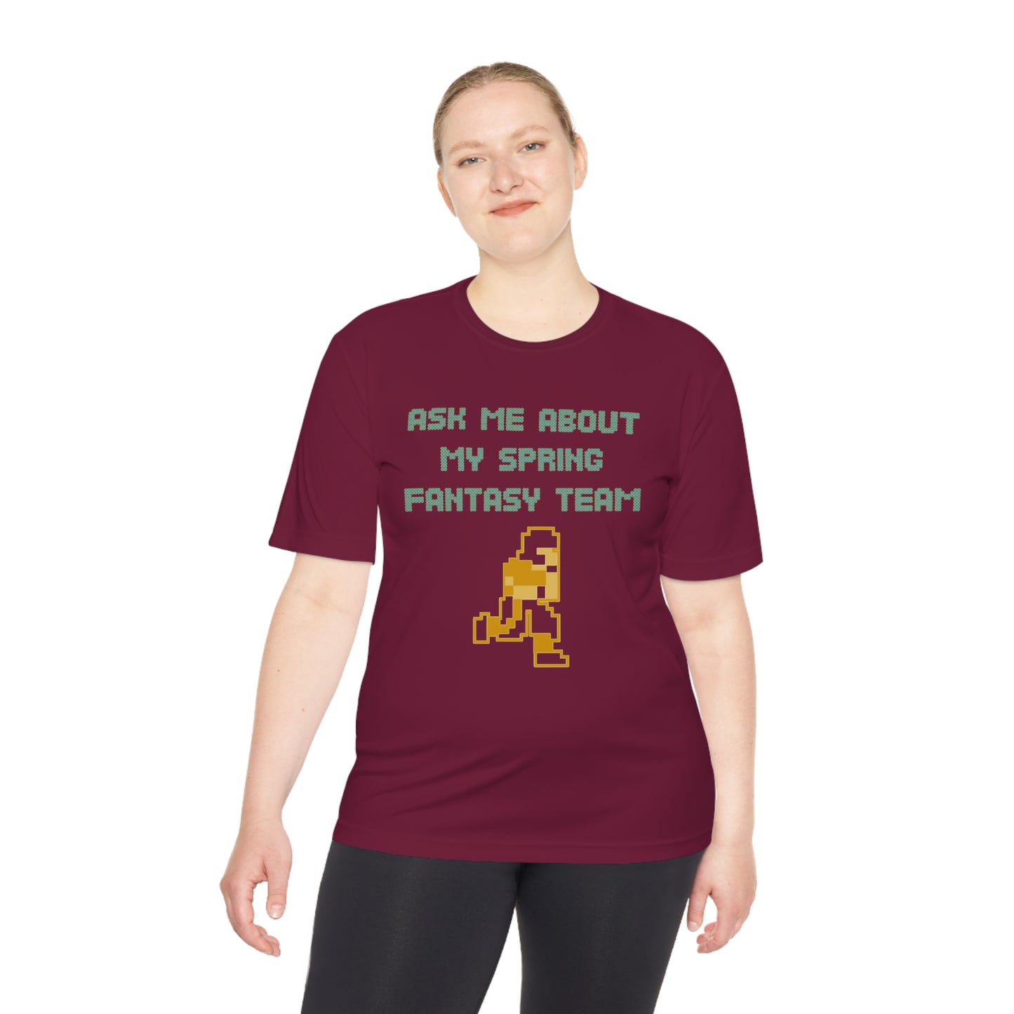 Ask About my Spring Fantasy Team - City Edition - Unisex Moisture Wicking Tee
