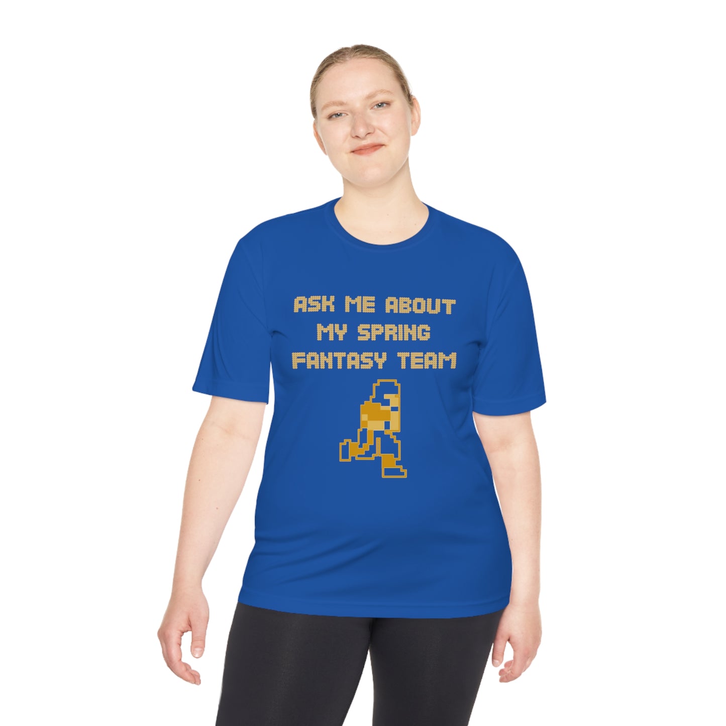 Ask About my Spring Fantasy Team - City Edition - Unisex Moisture Wicking Tee