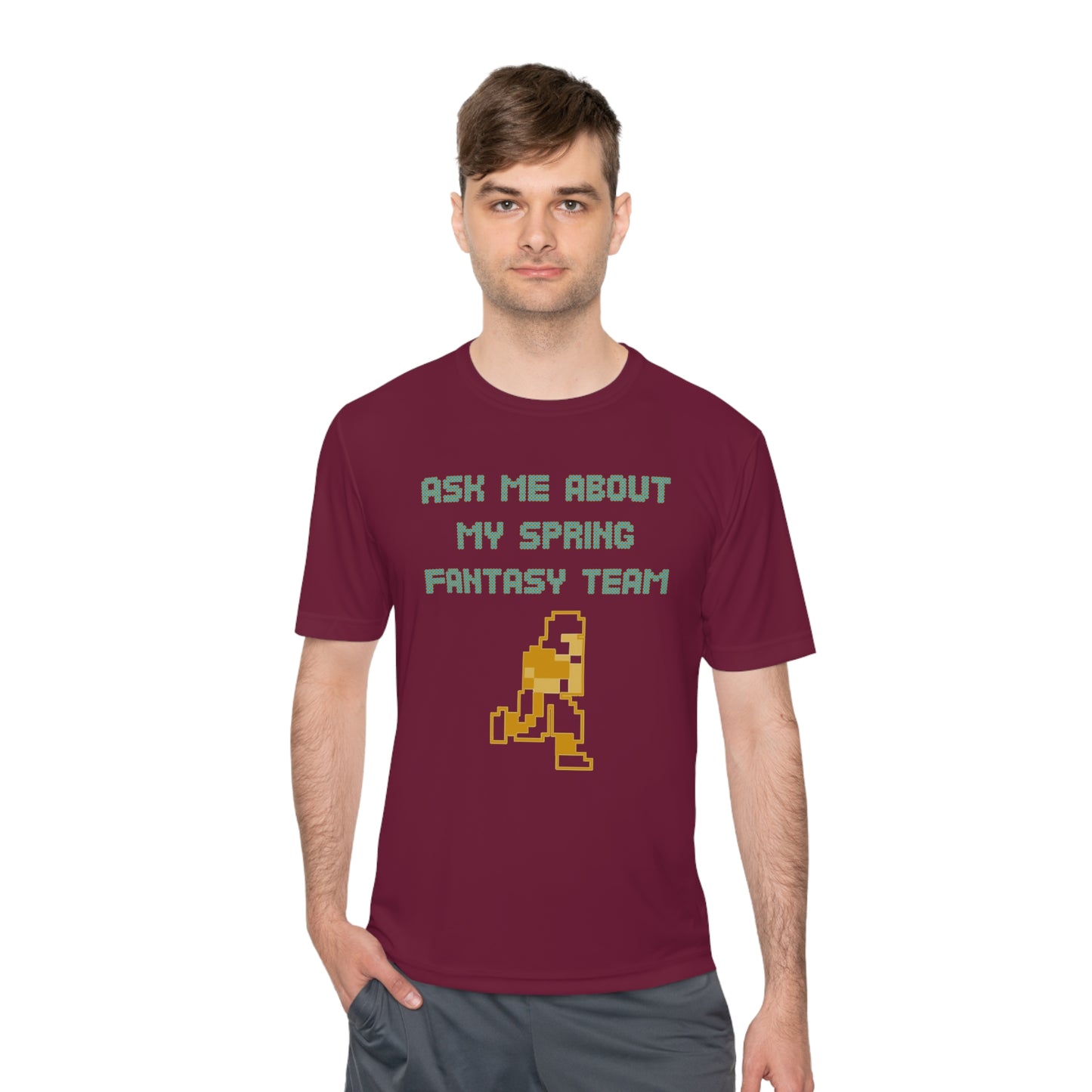 Ask About my Spring Fantasy Team - City Edition - Unisex Moisture Wicking Tee