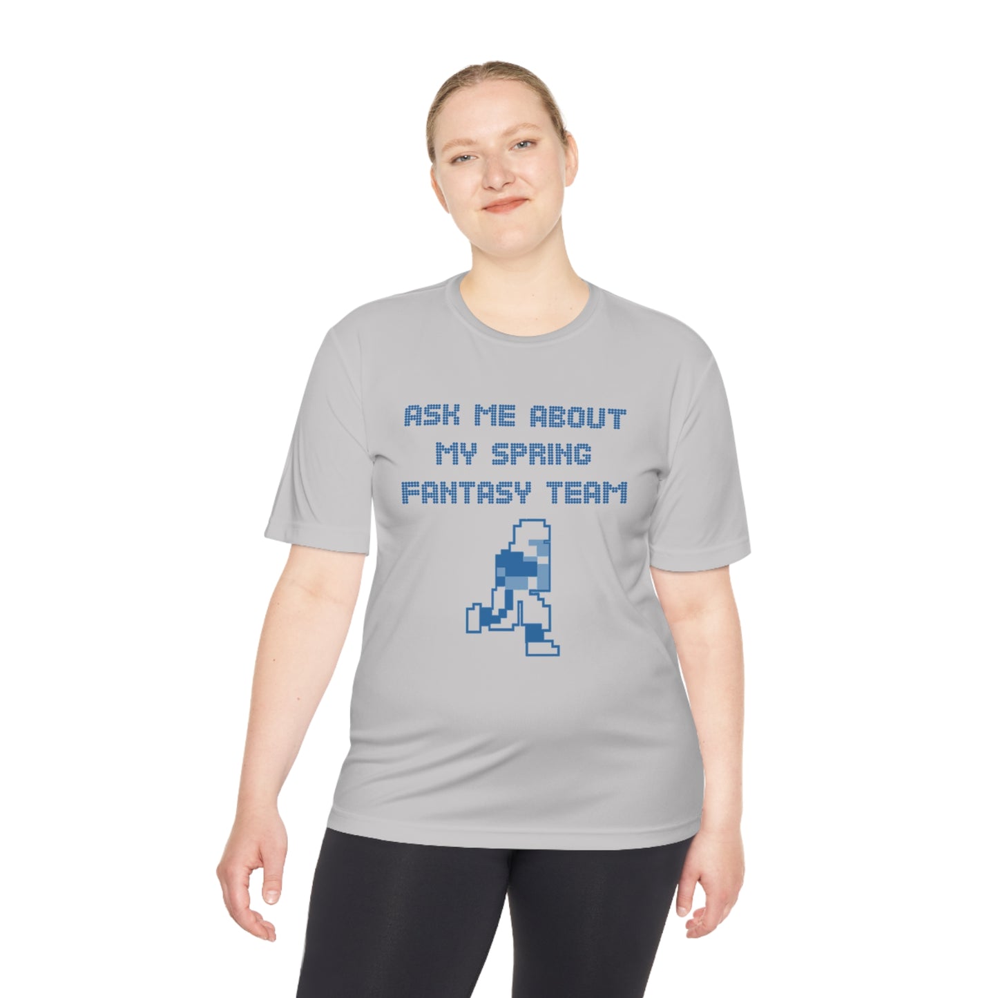 Ask About my Spring Fantasy Team - City Edition - Unisex Moisture Wicking Tee