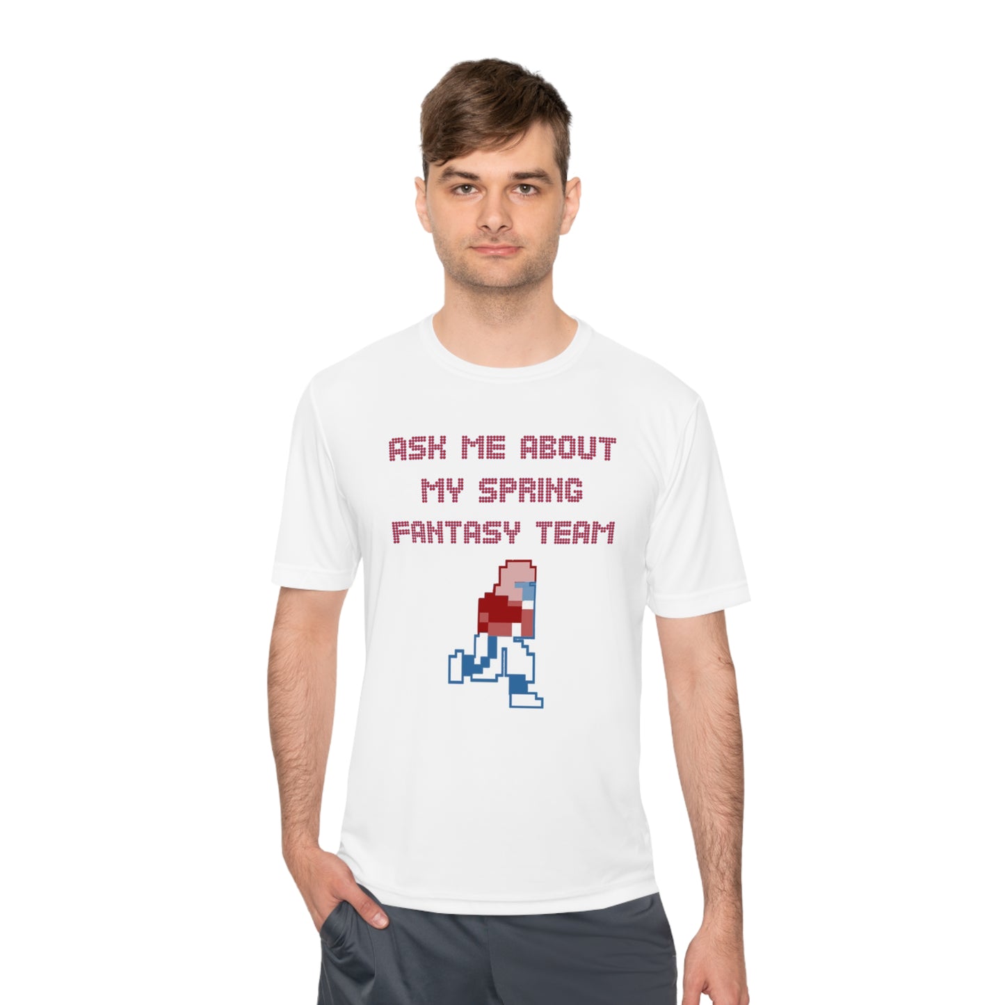 Ask About my Spring Fantasy Team - City Edition - Unisex Moisture Wicking Tee