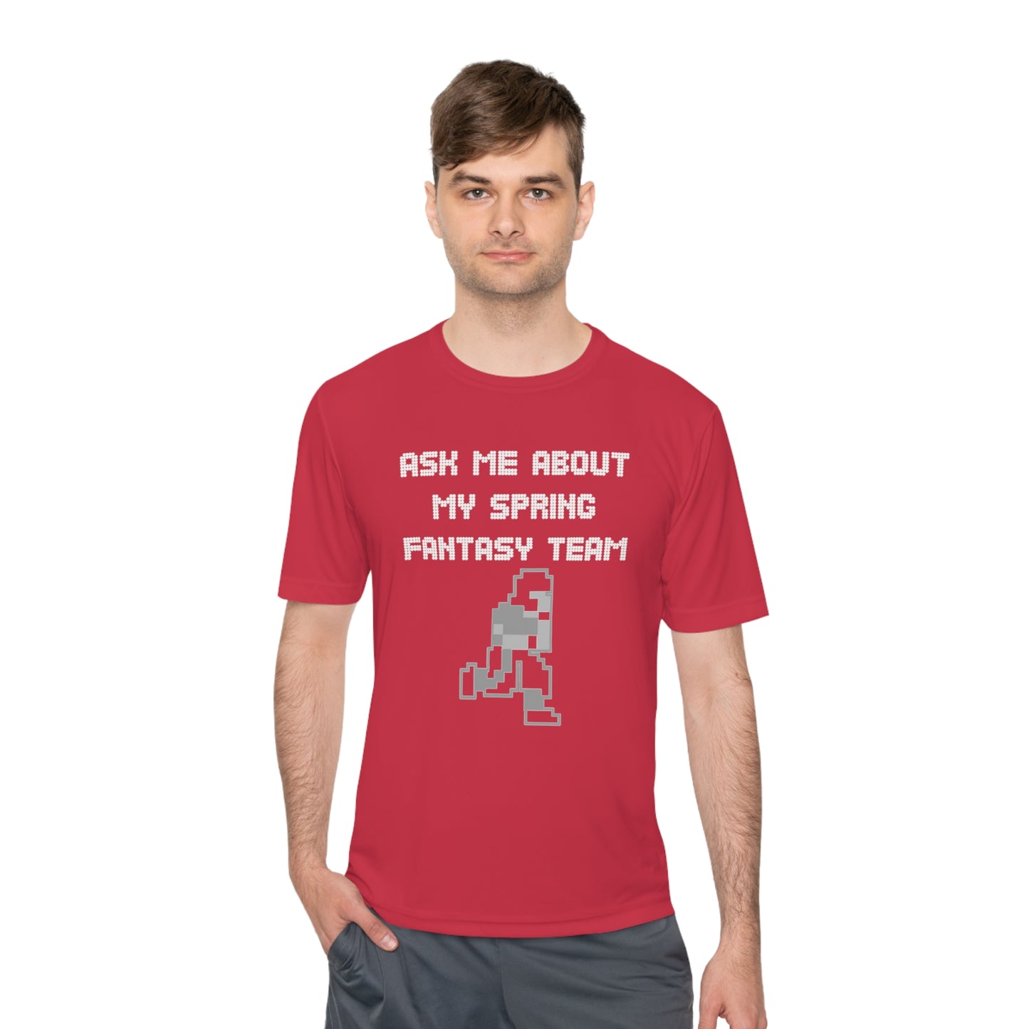 Ask About my Spring Fantasy Team - City Edition - Unisex Moisture Wicking Tee