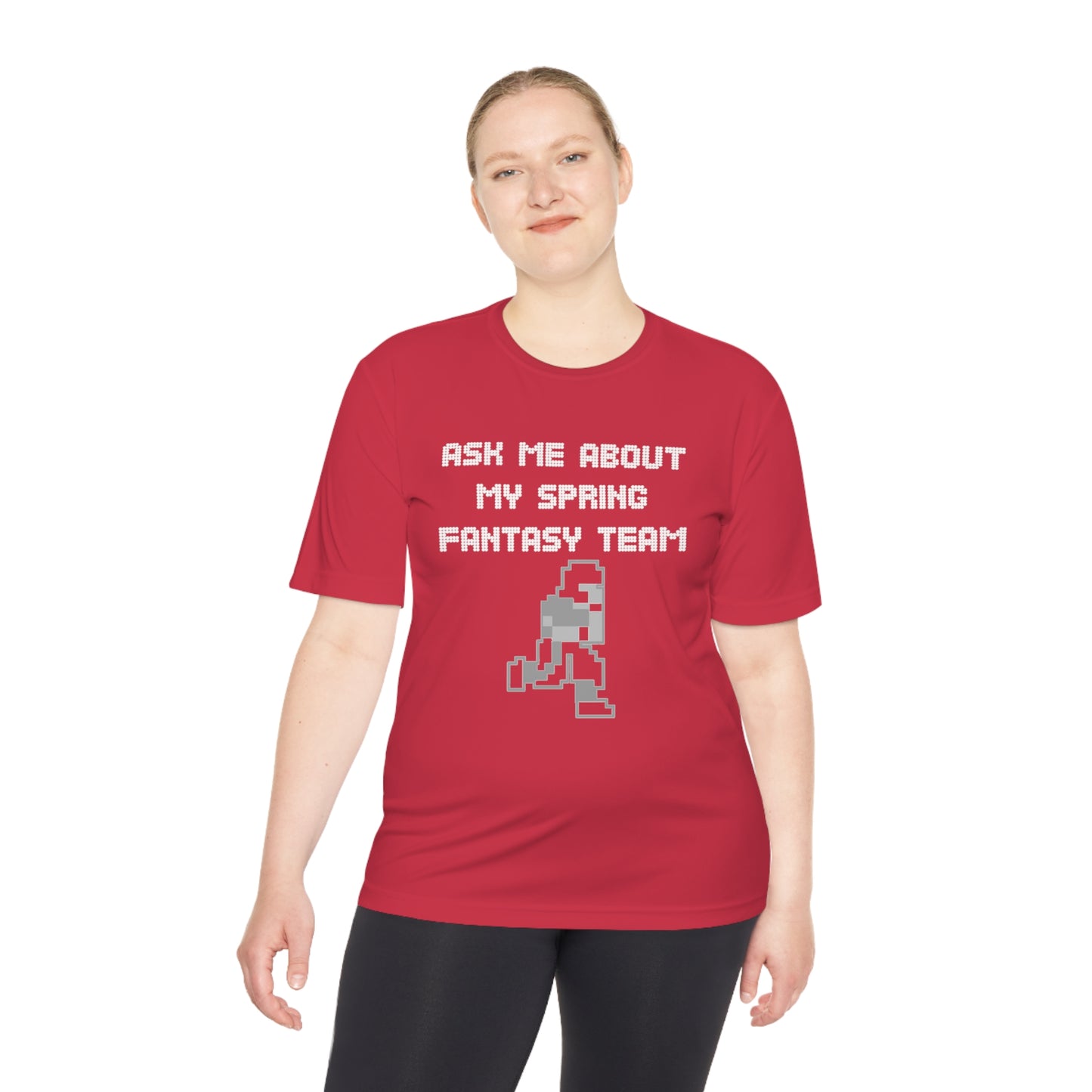 Ask About my Spring Fantasy Team - City Edition - Unisex Moisture Wicking Tee