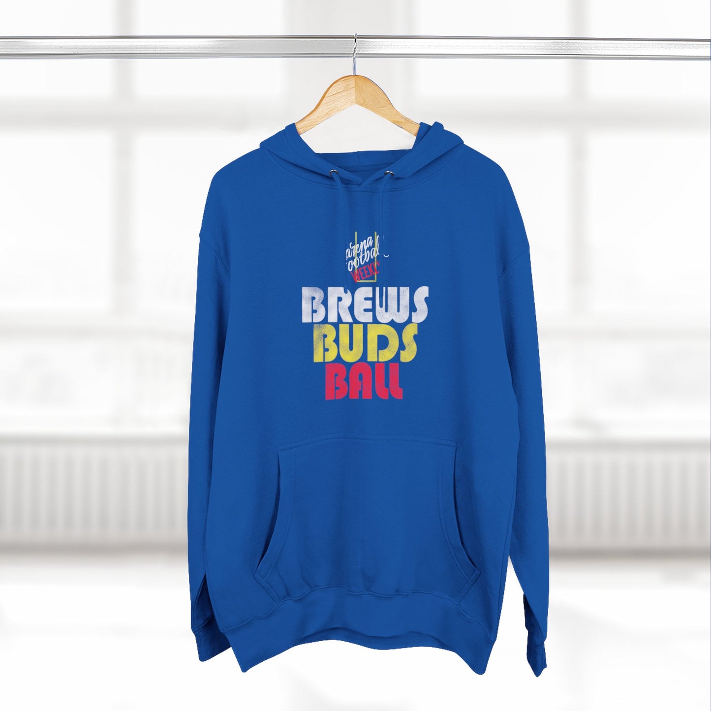Brews Buds Ball Fleece Hoodie — Arena Football Weekly Hoodie