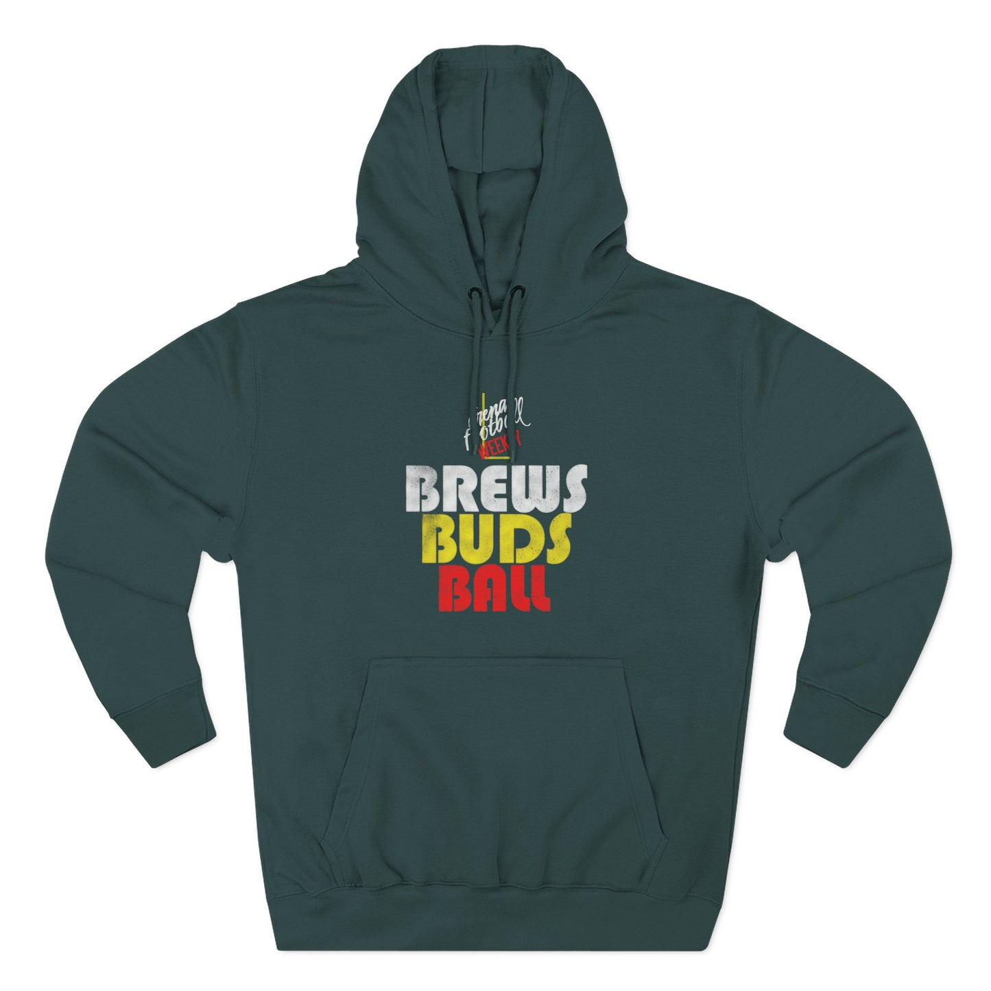 Brews Buds Ball Fleece Hoodie — Arena Football Weekly Hoodie