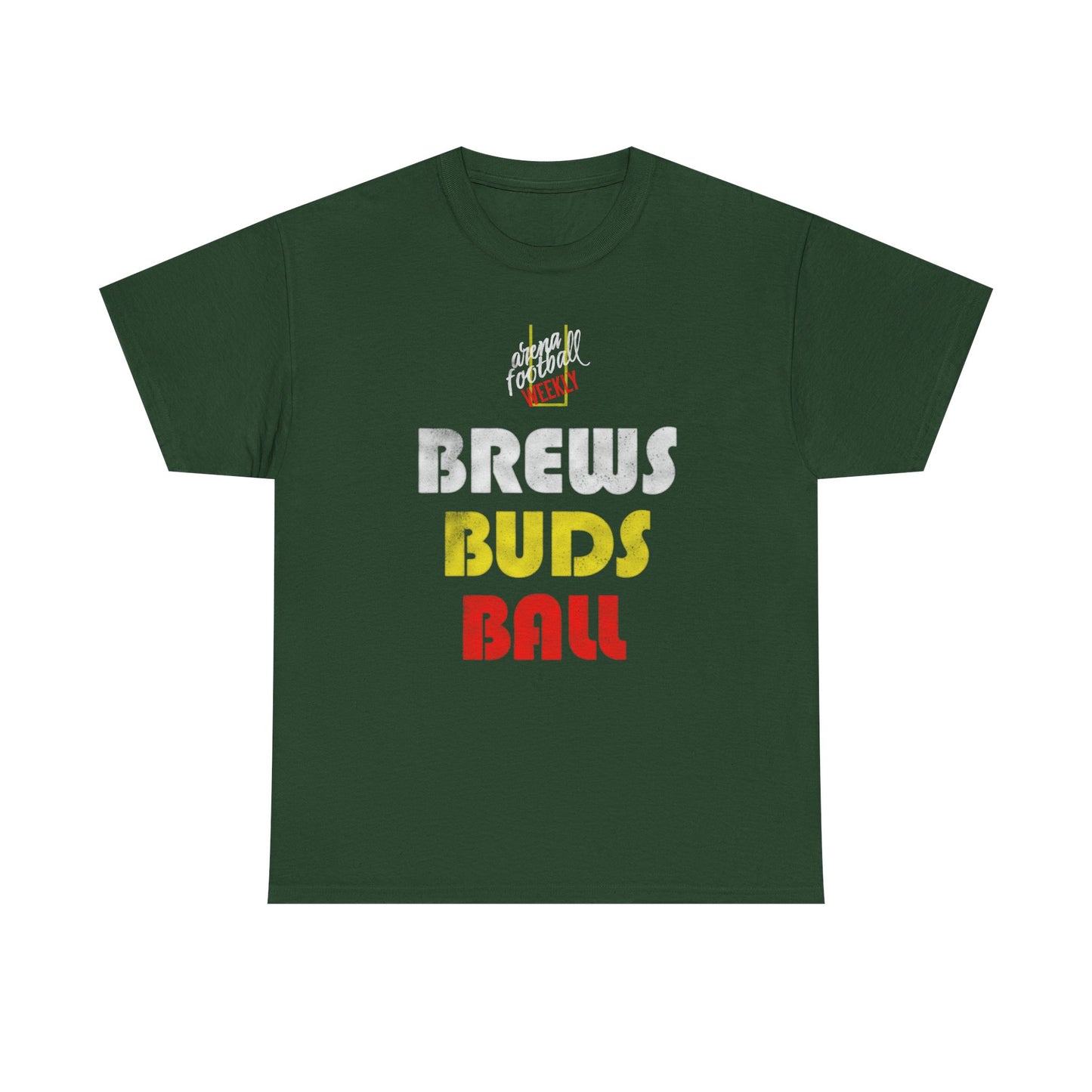 Brews Buds Ball T‑Shirt — Retro Beer & Friends Graphic Tee