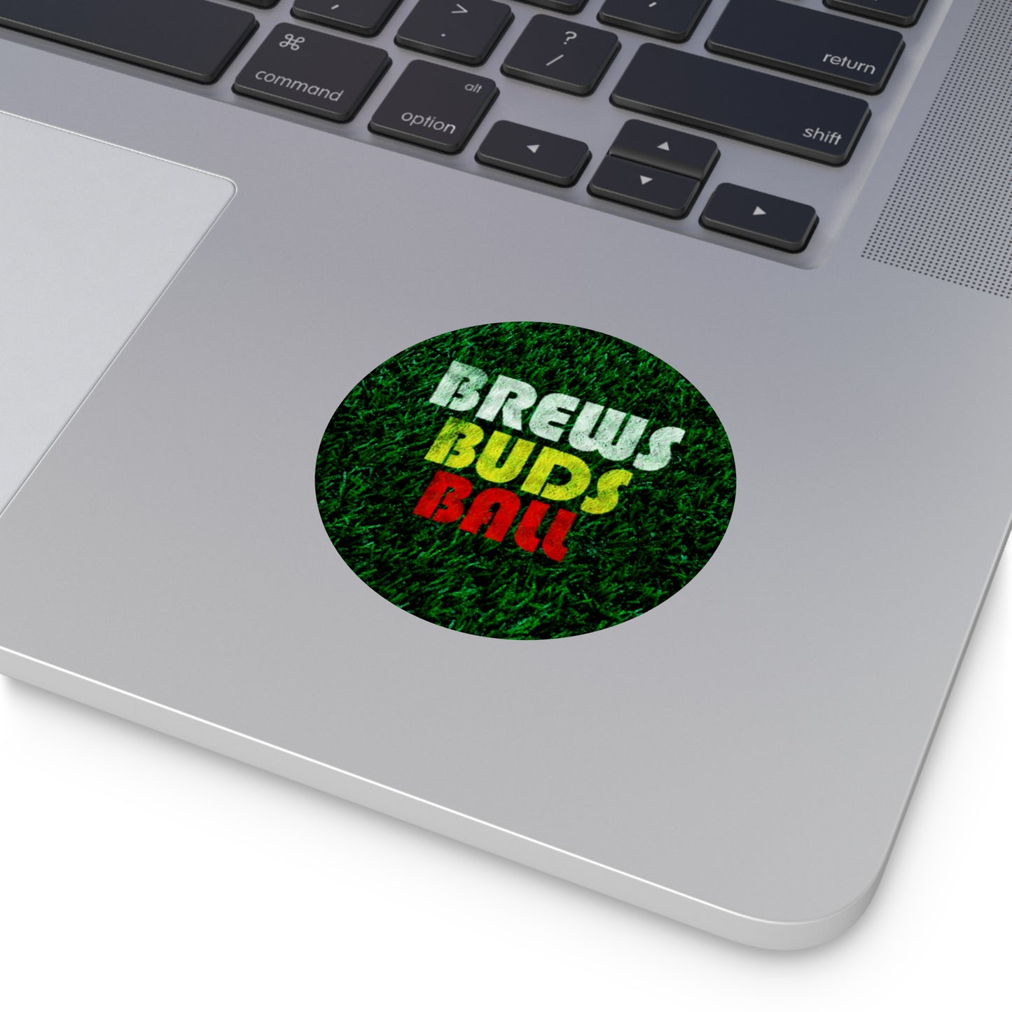 Brew Buds Ball Round Vinyl Sticker