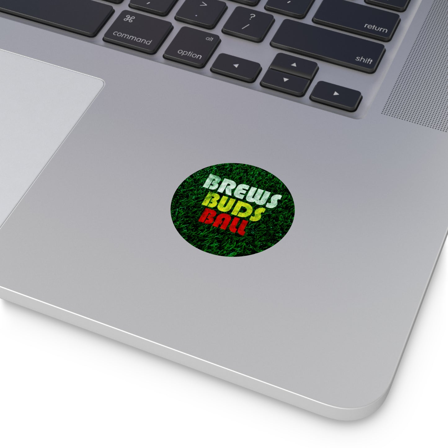 Brew Buds Ball Round Vinyl Sticker