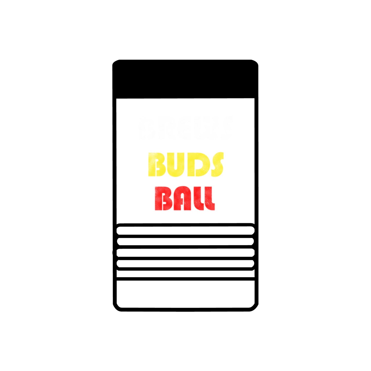 Brews Buds Ball 12oz Beverage Holder — Insulated Can Cooler